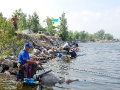 Фотоотчет с соревнований по ловле рыбы поплавочной удочкой «Запорожская уклейка»