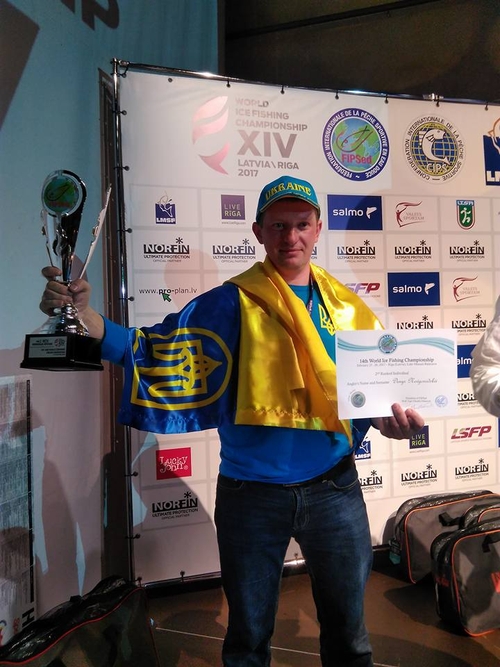 Сборная Украины   5 ти кратный Чемпион Мира по мормышке!